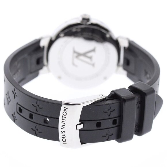 LOUIS VUITTON Tambour Moon Star Q8J10 Silver Dial Quartz Ladies Watch main image 11